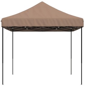 Tenda para festas pop-up dobrável 440x292x315 cm castanho