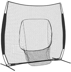 Beisebol &amp; Softbol Preto 250 x 106 x 209 cm Poliéster