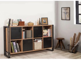 Console Cosmo – Atlantic Pine Black – 164x89x35 cm