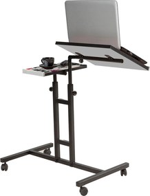 **** Secretária Elevatória para Laptop Glen – Branco/Preto – 67x87x45,
