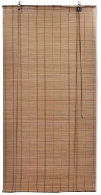 Estore de enrolar 80 x 160 cm bambu castanho