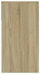 Mesa consola 100x39x75 cm derivados de madeira carvalho sonoma