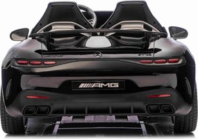 Carro elétrico para Crianças 24V, 2 Lugares, 4x4  Mercedes-Benz GT63 AMG, Rodas de espuma EVA, assento Couro ecológico Preto