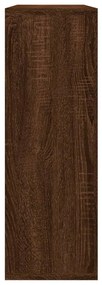 Prateleira de parede 104x20x58,5 cm derivados madeira castanho