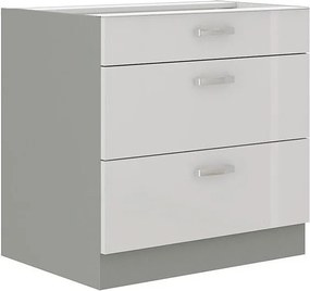 Armário modular com gavetas Multi White 102