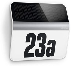 401618 Steinel XSolar LH-N número de porta luz LED aço inoxidável