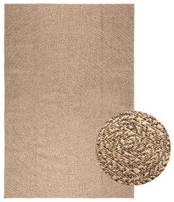 Tapete ZIZUR 200x290 cm aspeto de juta interior e exterior