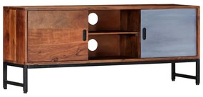 vidaXL Móvel de TV 120x30x49 cm madeira de acácia maciça
