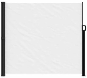 Toldo lateral retrátil 180x600 cm branco