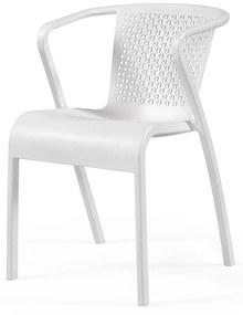 Cadeira Tuga Cinza Gelo Pastel – Conjunto com 4 cadeiras de polipropileno com fibra de vidro.