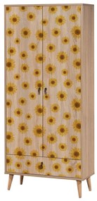 Roupeiro City – Multicolor – 80 cm x 190 cm x 45 cm