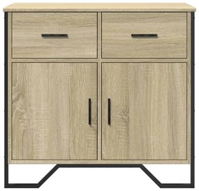 Aparador 79,5x35,5x74,5 cm derivados de madeira carvalho sonoma