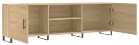 Móvel de TV 150x30x50 cm derivados de madeira carvalho sonoma