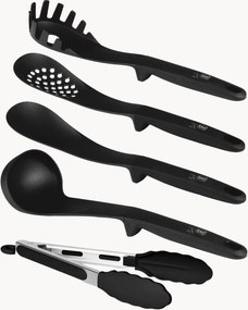 Conjunto de utensílios de cozinha Matte Black, conjunto de 4