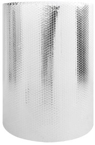 vidaXL Refletor de calor para radiador Prateado 30 x 0.6 m Polietileno