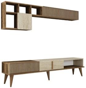 Unidade de TV Milan – Nogueira – 180x40x35 cm