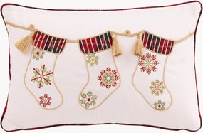 Almofada de Natal em algodão Christmas Stocking
