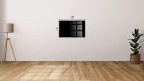 Quadro Decorativo em Vidro Temperado UV-007 – Multicolor – 70 x 100 cm