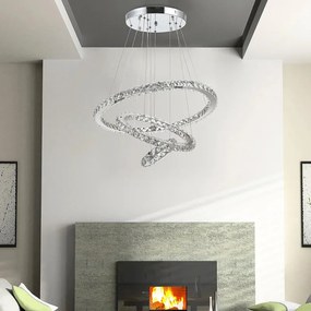Candeeiro de Teto Crystal - Design Moderno