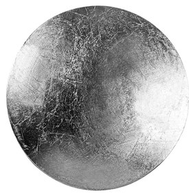 Candeeiro de Parede Yosma - Prateado - 25cm x 25cm x 16cm