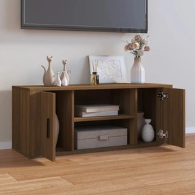 Móvel de TV Clivia de 100 cm - Nogueira - Design Moderno