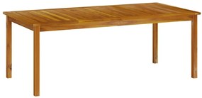9 pcs conjunto de jantar para jardim madeira de acácia maciça