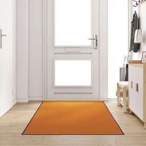 Capacho lavável laranja 120x250 cm