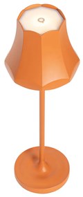 LED Conjunto de 2 Candeeiros de Mesa Retro Laranja Recarregáveis IP44 - Granny Retro