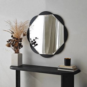 Espelho Fiore – Preto – 65 cm x 65 cm