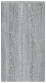 Secretária 90x40x72 cm derivados de madeira cor cinzento sonoma
