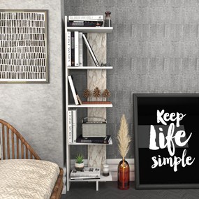 Estante Alis – Branco – 45,2 cm x 21,6 cm x 180 cm