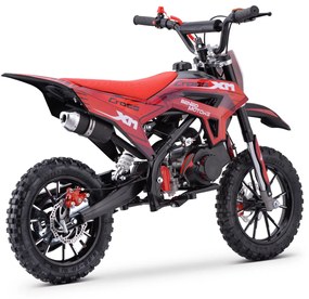 Mota cross gasolina 50 cc para crianças Motors CROSS XM Vermelha