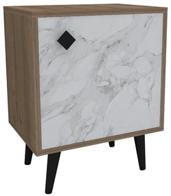 Mesa de Cabeceira Hastikoz – Pedra Hitit – 45x65x35 cm