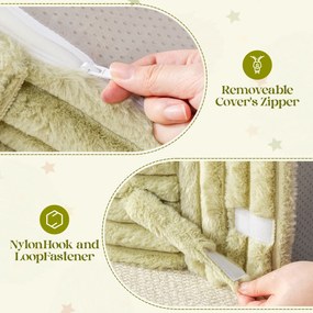 Sofá infantil para crianças Verde