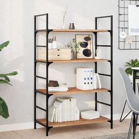 vidaXL Prateleira flutuante 100x40x2cm acácia maciça acabamento a óleo