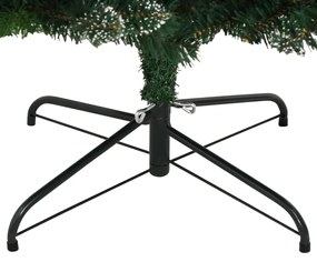 Árvore de Natal artificial articulada c/ bagas vermelhas 120 cm