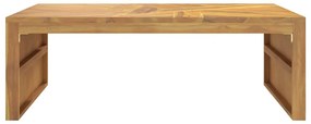 Mesa de centro 110x60x38 cm madeira maciça teca
