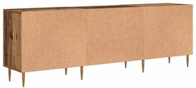 Gabinete para TV com prateleira Madeira antiga 150 x 30 x 50 cm