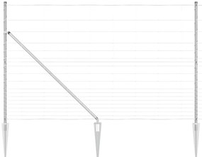 Cerca de Campo 1,5x50m em Aço Galvanizado