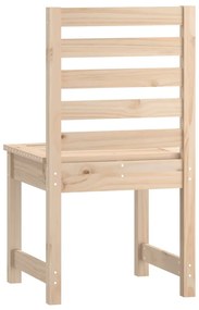 Cadeiras de jardim 2 pcs 50x48x91,5 cm pinho maciço