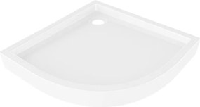 Mexen Flow+ base de duche semicircular 80 x 80 cm, branco brilhante - 46Q108080H