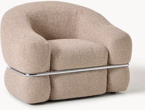 Poltrona em bouclé Wilma