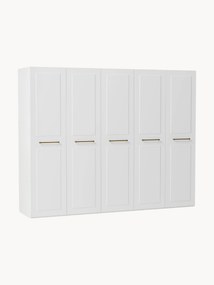 Roupeiro modular com portas articuladas Charlotte, L 300 cm, vários tamanhos