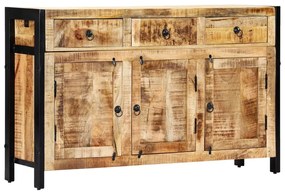 vidaXL Aparador 120x35x76 cm madeira de mangueira maciça
