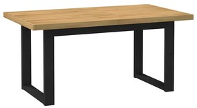 Mesa de jantar NOAIN Pernas em forma U 160x90x75cm pinho maciço