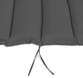 Almofada Jardim de espreguiçadeira 183x56x7cm antracite
