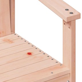 Conjunto de Jardim - 2 Poltronas e 1 Mesa - Madeira de Douglas Maciça