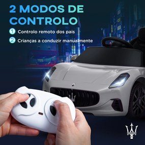 AIYAPLAY Carro Elétrico para Crianças acima de 3 Anos Carro Maserati G