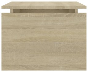 Mesa de centro 68x50x38 cm derivados de madeira carvalho sonoma
