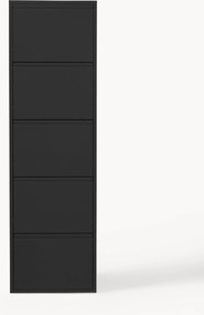 Sapateira de parede com compartimentos rebatíveis Caruso